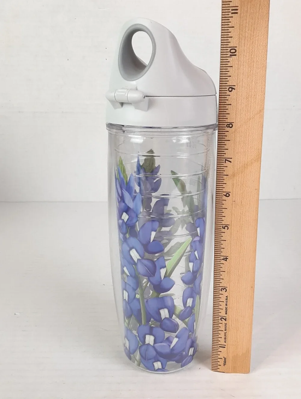 🛍Tervis Bluebonnet design 24oz waterbottle dishwasher safe